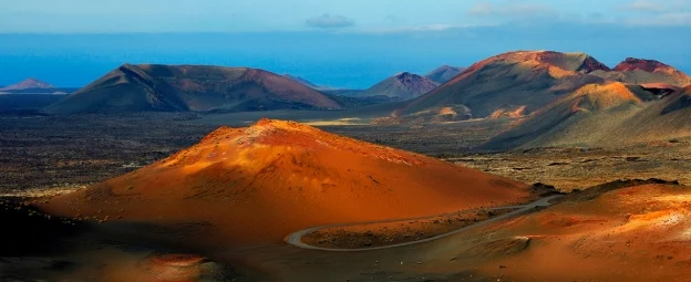 Paisaje volcánico de Lanzarote usado como plató cinematográfico